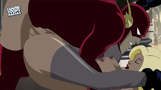 Jakarie Fulton cartoon sex tape got leaked the Justice League  Canary