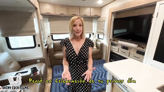 Jane Cane - Lecciones de defensa personal con mi madrastra, se vuelven lecciones de sexo sub