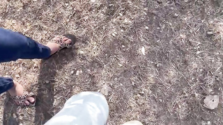 Hot Hindi Audio - GF Abandoned in Forest for Wild Sex