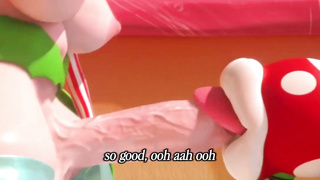 Futanari funny animation