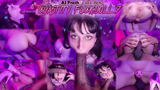 (TRANS) Chastity Fuckdoll 7 - Lilly Benz