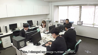 [NGOD-331] Distorted teen, sex, family with stepmother Forbidden office sex at the family-run business Aono Miz