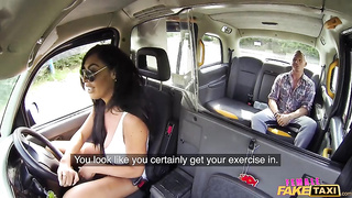 Marcus London fucked Ava Koxxx in taxi