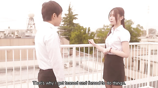 [PRED-861] After being Frced to take an erection pill and nursed by teacher Ren her white breasts an