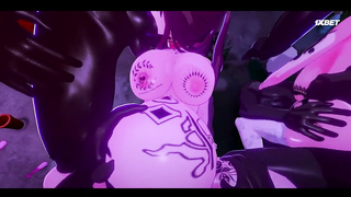 Компиляция AnkiiMMD 2 серия