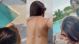 Anastasia Doll POV swimming pool sextape