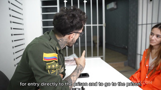 Latina Little Chloe arrestada y sexo anal