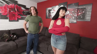 Beca Barbie Convinces Her Stepbro to Live with Her