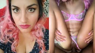 Danna Danger: Cogiendo con mi nueva Lenceria Rosa (Part 2)