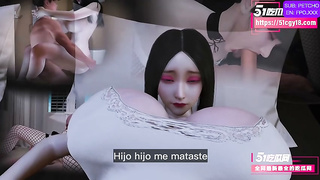 Inserción accidental con mi madre EP 1-4 Sub Español Porno 3D