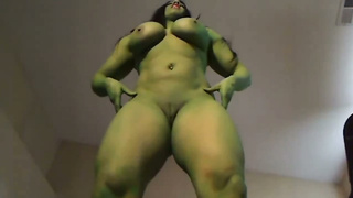 She hulk gets off