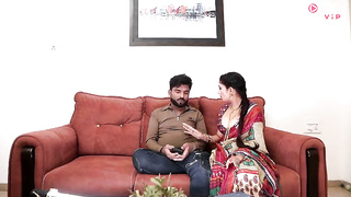 Huge Boobs Indian Bhabhi Strips Saree and Rough Fucks with Devar Ji