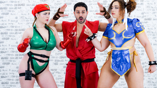 Zoey Uso & Willow Ryder - Willow Ryder vs Zoey Uso! Fight! Street Fighter Parody (18/5/26)