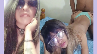 Me Cogieron muy rico con mi Tanga azul