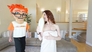 Redhead Nala Brooks Begged For My Cum On Her Tits In Steamy PornDudeCasting