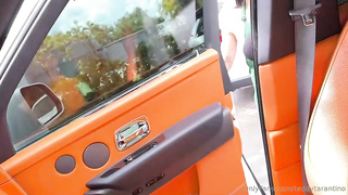 Vivienne Vo - Cute Starbucks Girl Gets Fucked During Her Shift In My Rolls Royce rq