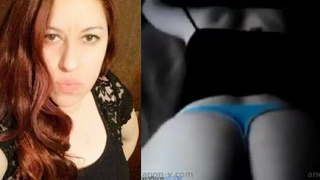 Susana Vera Cogida en el Hotel con su Tanga Azul