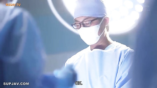 [JUR-643] Beautiful married doctor moistens her wealthy patient with saliva and love juices in submi 3 video