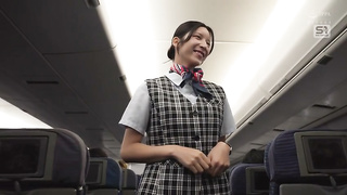 [SNOS-180-SUBS] On late-night flights with few passengers, beautiful flight attendant Nanatsumori Ri
