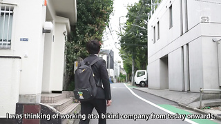 [SNOS-199-SUBS] At the swimsuit company I joined, all female employees wear swimsuits. Even if I get