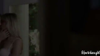 Cougar Shows Kitten how to Kiss - Julia Ann v Scarlett Red