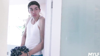 XXX Washing Machine MILF Orgasms - Madelyn Monroe