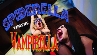Cherie Deville, Anastasia Pierce SPIDERELLA vs VAMPIRELLA