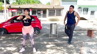 Mí vecina colombiana.. se come mí verga en el culo sub esp