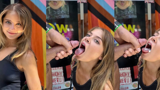Jackie Cum in Mouth