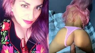 Cogida por detras con su rico Calzoncito Rosa