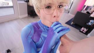 (TRANS) Hunny Paint - Samus Zero Suit Fucking