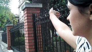Banana gunslinging babe anastasia brill-jim slip