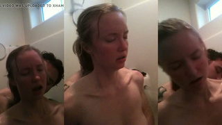 Wife and stranger filmed fucking in shower by husband while on vacation