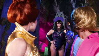 Little Puck & Angela White- He-man parody