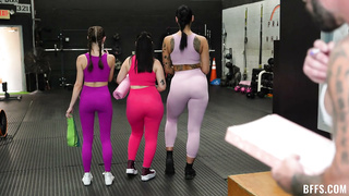 Wild Carnival Of Asses On Gym