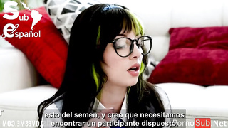 Angel Windell y Kitty Cam - Hermanastra descubren como funciona el semen sub
