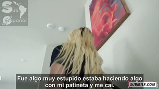 Los Sueños humedos sobre mi hijastro se hicieron realidad !! Brooklyn Chase Sub