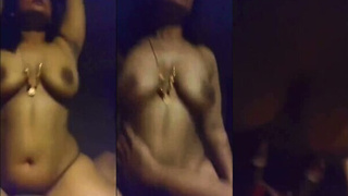 Tamil Widow mother wearing Mangasutra having cheating sex shocking her big tits 2 video