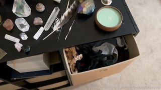 Too Twisted Taboo •Stepmom puts on cum-soaked panties after stepsis had me cum on them
