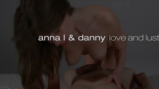 Anna Ralph, oily sex with her man