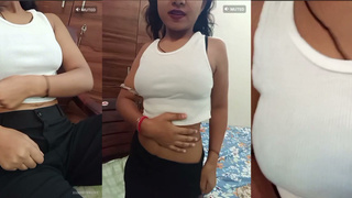 Ritika Gupta Bra Show and dance show