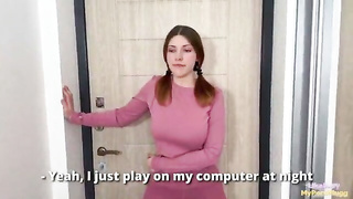 LikaBusy -My neighbor fucks me hard while my husband is not home