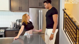 Davina Fayette & Holly Berrys - Stepmom Walked In On Me Fucking My Bf (28/6/26)
