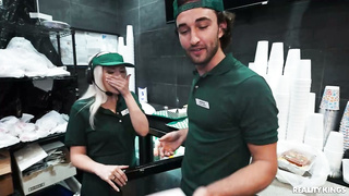 Gia OhMy & Mira Luv, cumming before closing