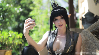 Sweetie Fox Does Shadowheart Cosplay Sex