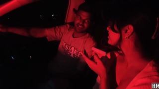 Indian outdoor fuck in car
