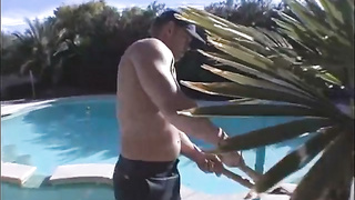 Big Titty blonde babe gets railed