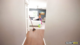 Kate Legend - Kate Legend Gets Fucked Hard While Cleaning (BB)