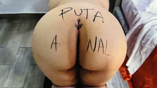 Anal Whore Girls want it her Mans Cock and Arm inside her Asshole all the Time