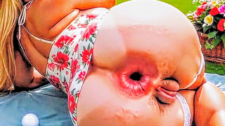 AI Blonde Milf Gets Fucking In Public Park
